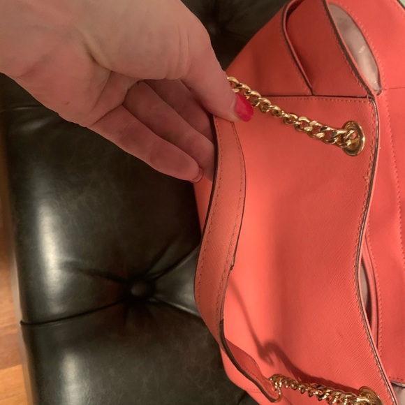 Michael Kors Jet Set shoulder pink bag purse - Picture 5 of 6